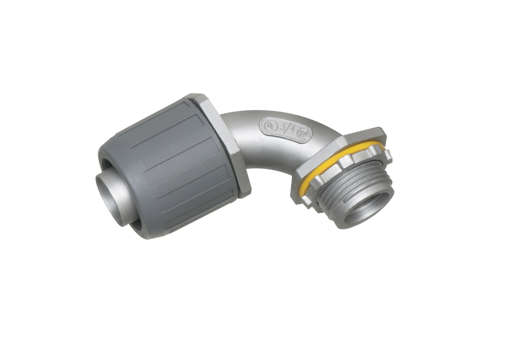 Arlington LT907 3/4 Inch 90 Degree Liquidtight Push Connector Arlington LT907 3/4 Inch 90 Degree Liquidtight Push Connector