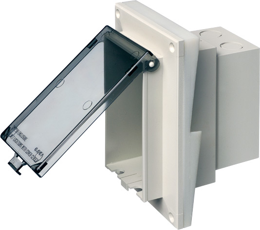 Arlington DBVR141C 1/2 Inch Clear In-Box Arlington DBVR141C 1/2 Inch Clear In-Box