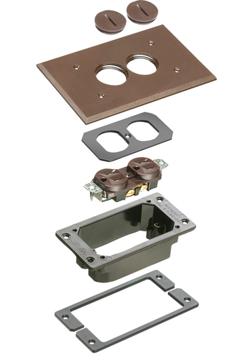 Product image for ARL FLBC101BRTK BROWN TRIM KIT-CONC