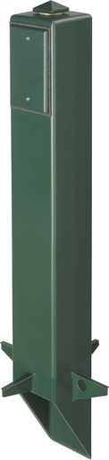Product image for Arlington GP26G 26" Support Post for Outdoor Light Fixture / GFCI, Green