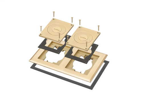 Product image for ARL FLBC8523MB MB TWO GANG DATACOM