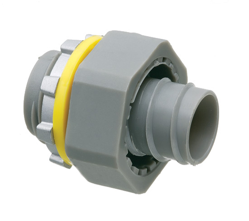 Mayer-DDS-Non Metallic screw on straight liquid tight connector for liquid tight conduit type B only. Trade Size 1/2".-1