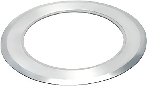 Product image for Arlington FLB45CRNL Floor Box 6" Oversize Carpet Ring, Nickel-Plated