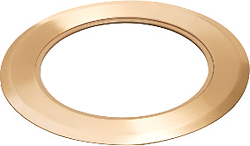 Product image for Arlington FLB45CRMB Floor Box 6" Oversize Carpet Ring, Brass