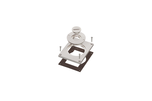 Product image for ARL FLBC8503NL NICKEL FLOOR BOX