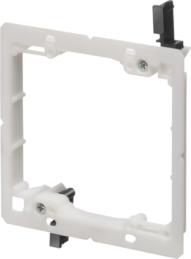 Product image for Arlington LV2LP 2-Gang Low-Profile Low Voltage Mounting Bracket, Non-Metallic