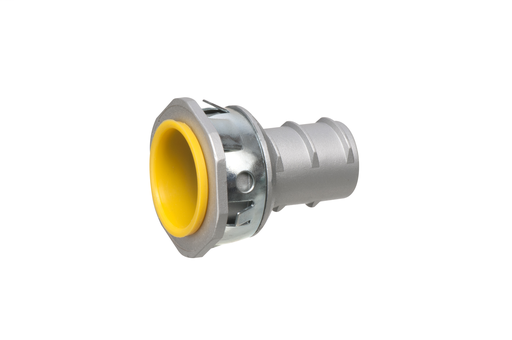 Product image for Arlington GF5075RAST 1/2" Flex Snap-Tite® Connector, Screw-In, Insulated Ground, No Ground Lug