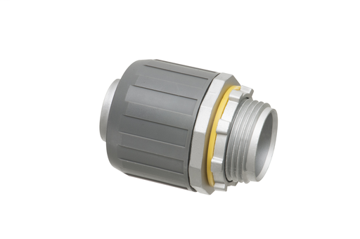 Product image for Arlington LT10 1" Non-Metallic Push-On Liquidtight Straight Connector, Gray