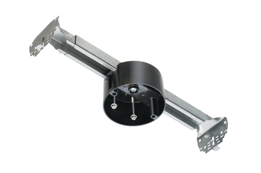 FBR423 - Steel adjustable bracket with plastic box for fan and fixture mounting. 2 hour fire rated. 23.0 cu. 70lb fan rated at 24" on center, 90lb fixture rated at 16" on center, 70lb fan rated 16" on center, 150lb fixture rated at 16" on center.