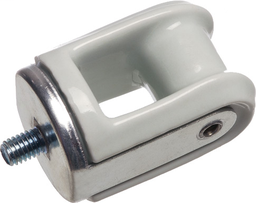 Arlington 617 Porcelain Wire Holder, 3/8 x 1/2 Match Screw