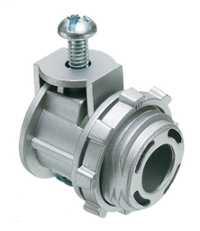 Arlington SG38 3/8" Saddlegrip&#174; Connector, Flex/AC/MC/HCF, Zinc Die-Cast