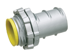 Arlington GF38A 3/8" Insulated Screw-In Flex Connector, Zinc Die-Cast