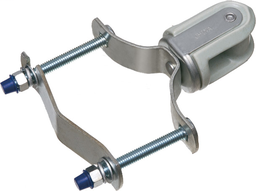 Arlington 610 Porcelain Wire Holder, fits 1-1/4" to 3" Pipe