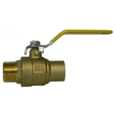 72031 3/4 FULL PORT BALL VALVE SWEATxMNPT-NL