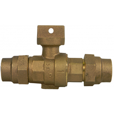 76000G 3/4 STOP&DRAIN BALL CURB CTSxCTS -NL