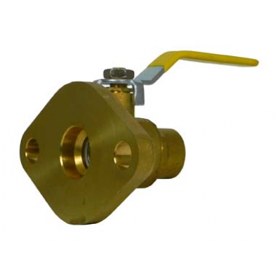 2029S 1 1/4 FULL PORT BALL VALVE SWEAT X FLANGE
