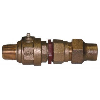 74701BDB 3/4 BALL CORP AWWA X DB FLARE - NL