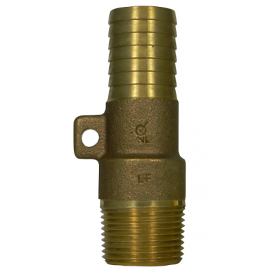 72086 1 1/4 BRONZE ROPE ADAPTER INSERTxMNPT-NL