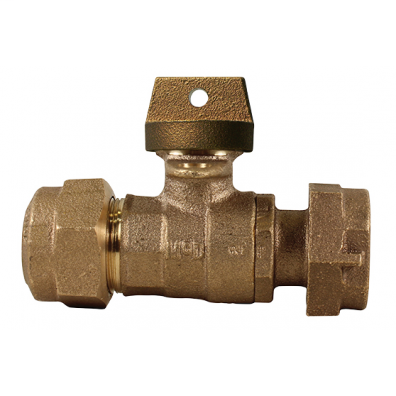 76100MQ 1X3/4X3/4 BALL VALVE CTS X METER - NL