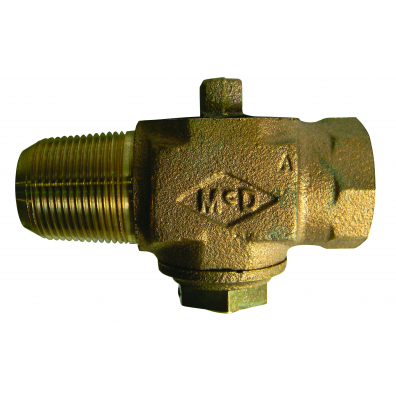 73148B 1 1/2X2 BALL CORP AWWA X FNPT - NL