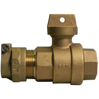 76102-33 3/4X1X1 BALL CURB PEP X FNPT - NL