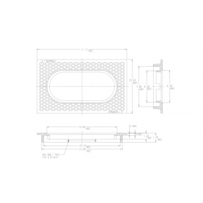 76-2BASEBV BALL VALVE BASE TRAY LONGBOX