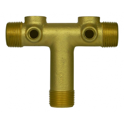 72045SP 1 1/4X4 1/2 TNK TEE-2 HOLE-NL