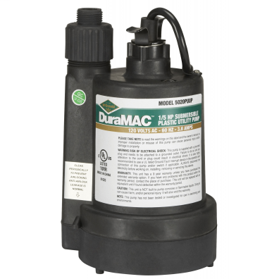 5020PUUP PL UTILITY PUMP 1/5HP