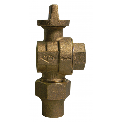 74606B 1 ANGLE BALL CURB FLR X FNPT - NL