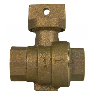 76001 1X4.88 STP&DRAIN BALL CURB FNPTxFNPT-NL