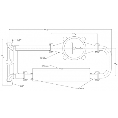 758D300NN X11.12X401 HOOP TANDEM RSTR M NUT X M NUT