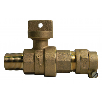 74104B-22 3/4 BALL CORP/CURB MNPT X CTS - NL