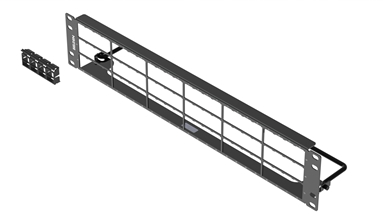 Faceplates and Panels - KeyConnect Front Access Patch Panel 2U72