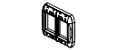 Faceplates and Panels - MediaFlex Plate, Double gang