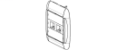 Faceplates and Panels - MediaFlex Faceplate Kit 2-port, Flush