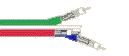 Coax - Banana Peel® Unjacketed Bundles Mini Hi-Res Component Video