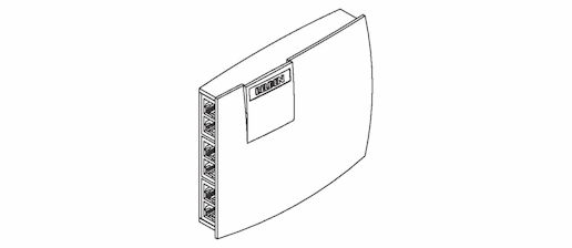 Faceplates and Panels - Multi Media Outlet Box 6-Port MDVO