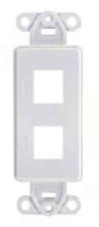 Faceplates and Panels - KeyConnect Deco Adapter 2 Port