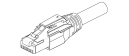Cable Assemblies - 10GX Shielded Pigtails, CMR, T568B-open