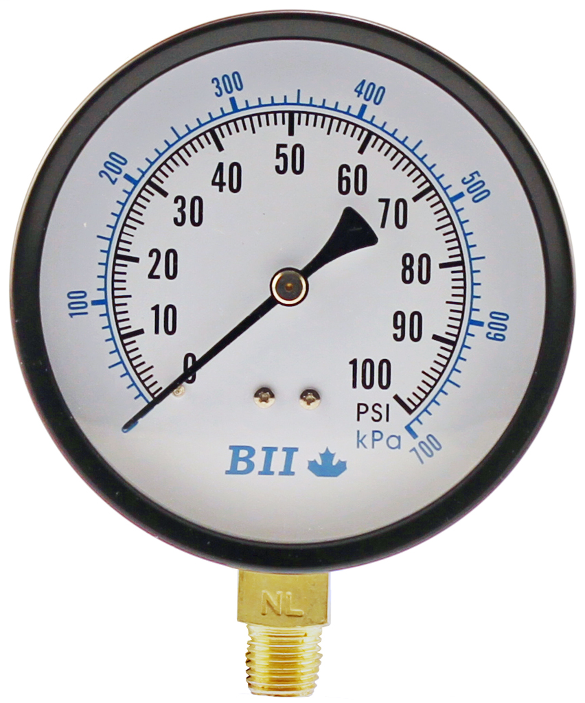 NO LEAD 4"DRY 1/4"LM 0-60
