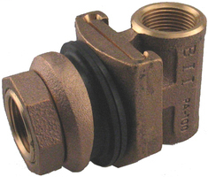 NL BRNZ 1" PITLESS ADAPTER