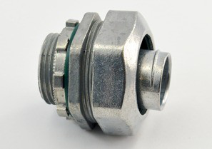 Connector, Liquid Tight, Zinc Die Cast, Size 3/4 Inch