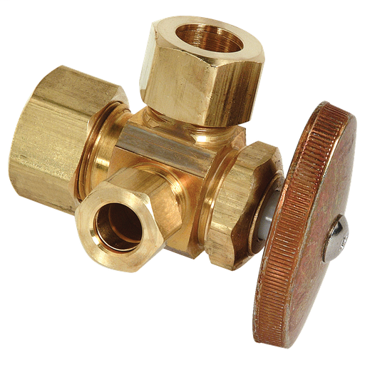 CR3900RX R1 1/2 in. Nom Comp x 1/2 in. O.D. Comp x 1/4 in. O.D. Comp