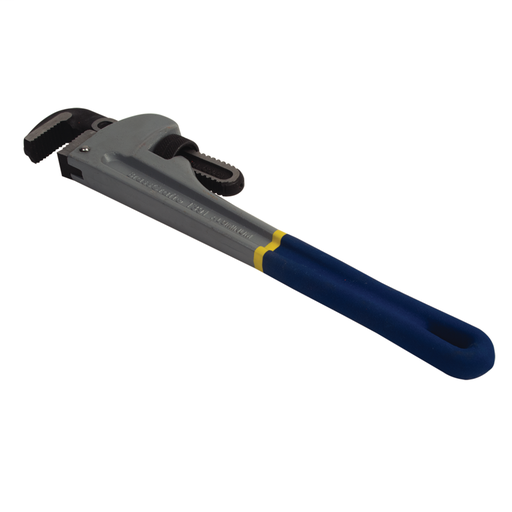 T434 18 in. Aluminum Pipe Wrench w/ Comfort-grip Handle