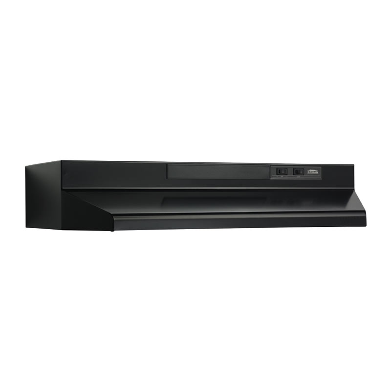 36", Black, Under-Cabinet Hood, 220 CFM