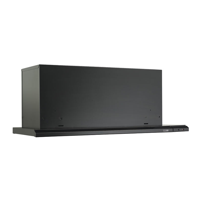 30" 300 CFM Black Slide Out Range Hood