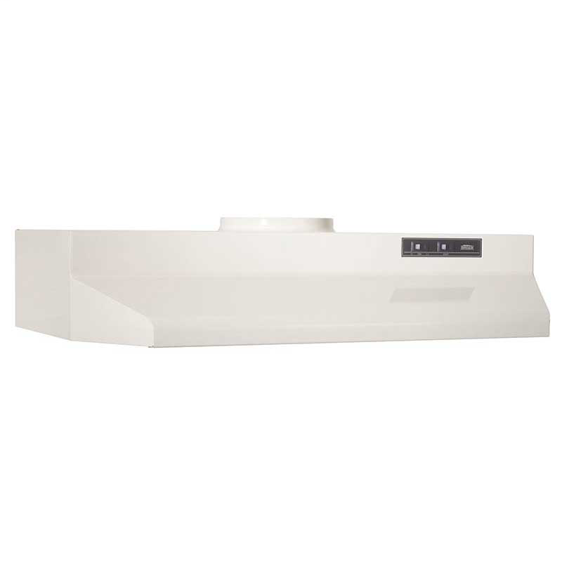30", Bisque, Under-Cabinet Hood, 190 CFM