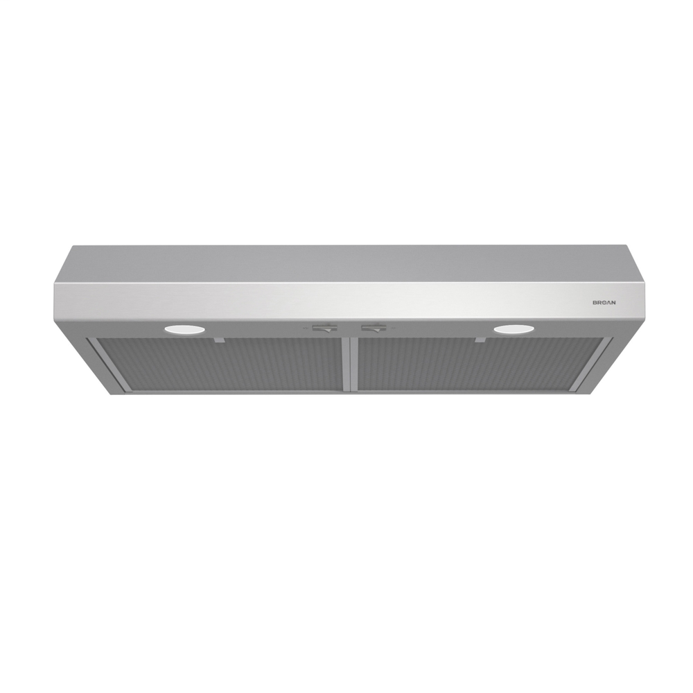 Glacier 30" 250 CFM 1.5 Sones Stainless Steel Range Hood