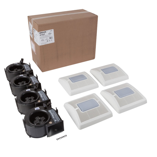 Product image for NUT-BRO A70LF FAN/LIGHT FINISH PACK 70 CFM