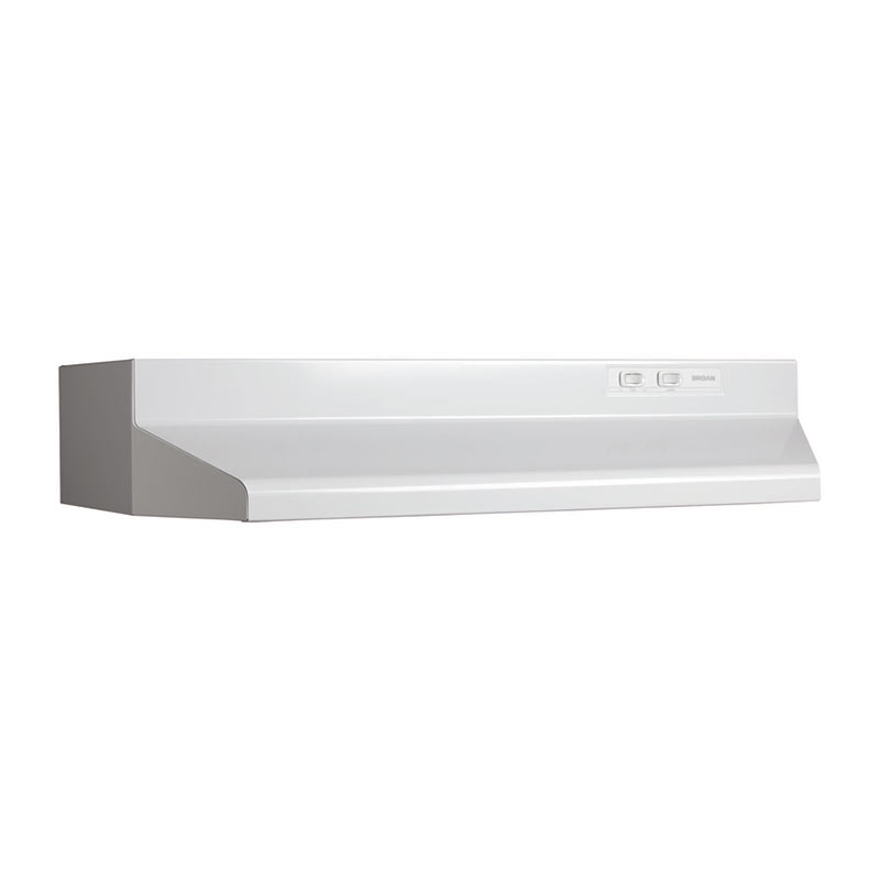 BROAN 423601 White Range Hood BROAN 423601 White Range Hood